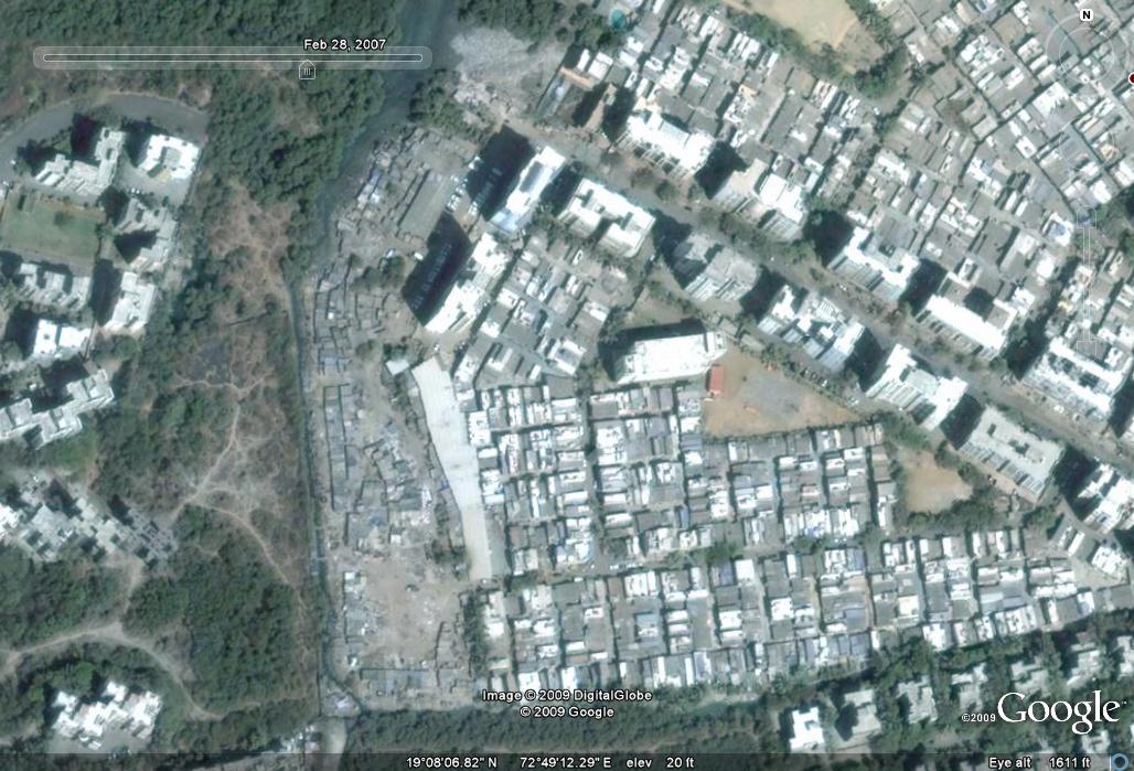 Urban landscape across India is changing rapidly, a satellite digital maps view
